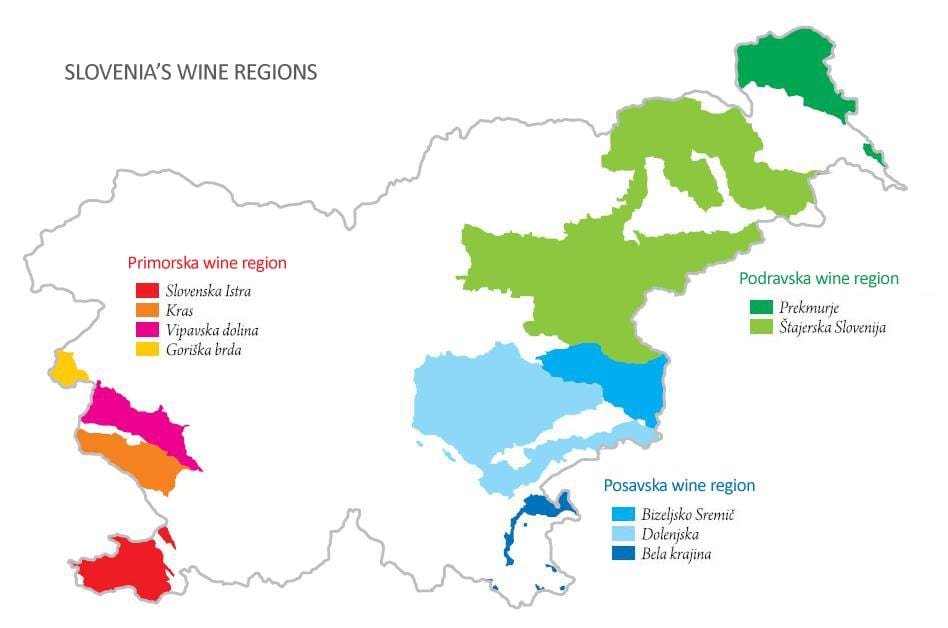 Harta e Sllovenia verë