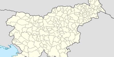 Sllovenia hartë vendndodhjen e