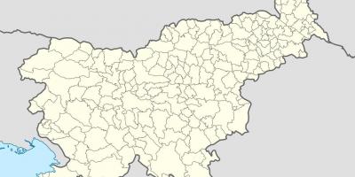 Sllovenia hartë vendndodhjen e