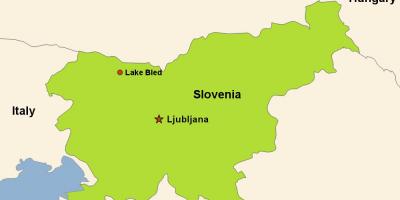 Harta e lubjanës në Slloveni