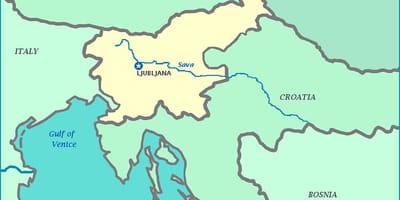 Harta e bregdetit Slloven