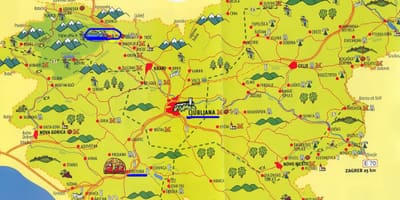 Harta e Sllovenisë gjë