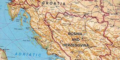 Hartë që tregon Slloveni